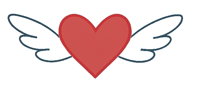 Logo AAESAD — cœur ailé